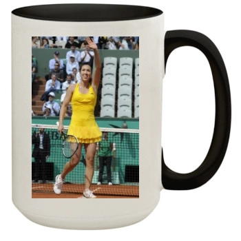 Jelena Jankovic 15oz Colored Inner & Handle Mug