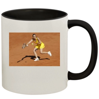 Jelena Jankovic 11oz Colored Inner & Handle Mug