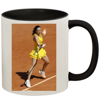 Jelena Jankovic 11oz Colored Inner & Handle Mug