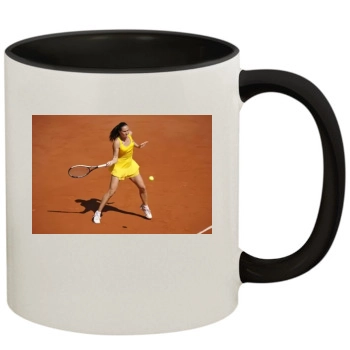 Jelena Jankovic 11oz Colored Inner & Handle Mug