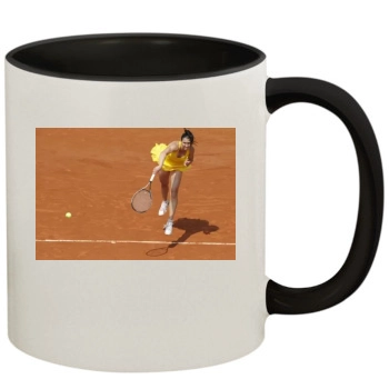 Jelena Jankovic 11oz Colored Inner & Handle Mug