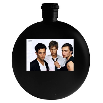 Gossip Boys Round Flask