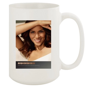 Halle Berry 15oz White Mug