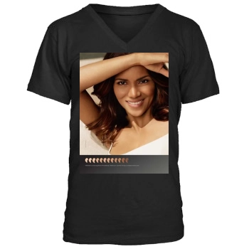 Halle Berry Men's V-Neck T-Shirt