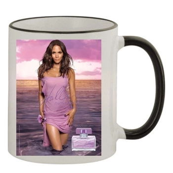 Halle Berry 11oz Colored Rim & Handle Mug