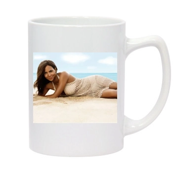 Halle Berry 14oz White Statesman Mug