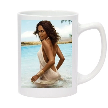 Halle Berry 14oz White Statesman Mug