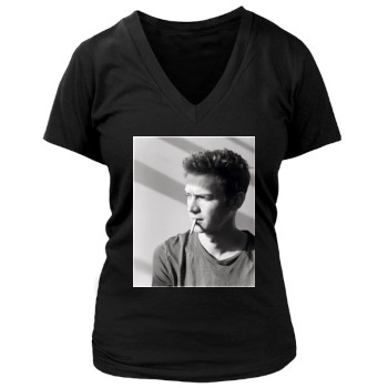 Hayden Christensen Women's Deep V-Neck TShirt