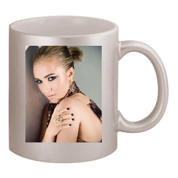 Hayden Panettiere 11oz Metallic Silver Mug