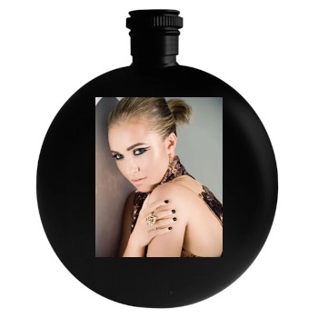 Hayden Panettiere Round Flask