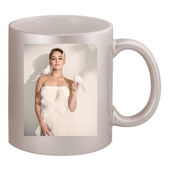 Hayden Panettiere 11oz Metallic Silver Mug