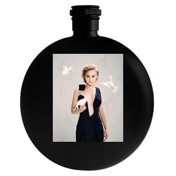 Hayden Panettiere Round Flask