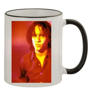 Heath Ledger 11oz Colored Rim & Handle Mug