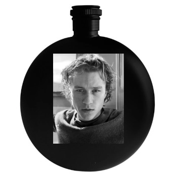 Heath Ledger Round Flask