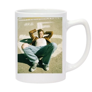 Heath Ledger 14oz White Statesman Mug