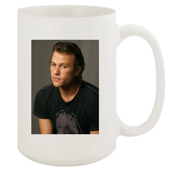 Heath Ledger 15oz White Mug