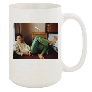 Heath Ledger 15oz White Mug