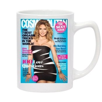 Heidi Klum 14oz White Statesman Mug