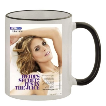 Heidi Klum 11oz Colored Rim & Handle Mug