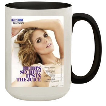 Heidi Klum 15oz Colored Inner & Handle Mug