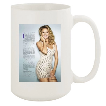 Heidi Klum 15oz White Mug