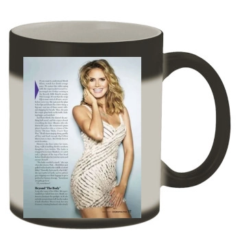 Heidi Klum Color Changing Mug