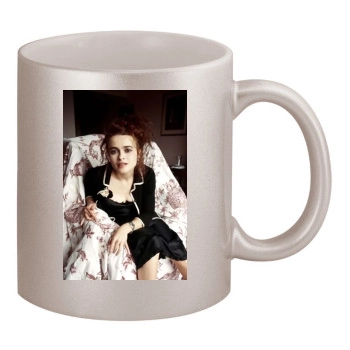 Helena Bonham Carter 11oz Metallic Silver Mug