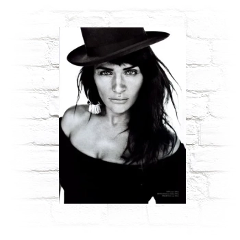 Helena Christensen Metal Wall Art