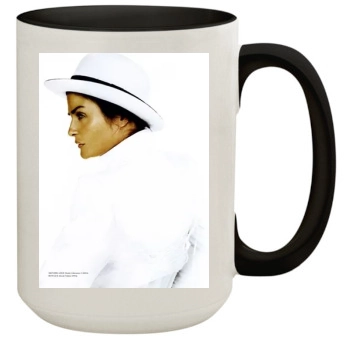 Helena Christensen 15oz Colored Inner & Handle Mug