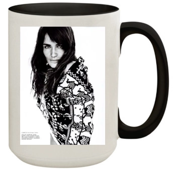 Helena Christensen 15oz Colored Inner & Handle Mug