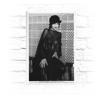 Helena Christensen Metal Wall Art