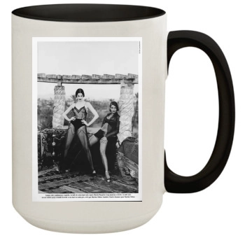 Helena Christensen 15oz Colored Inner & Handle Mug