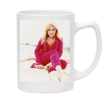 Hilary Duff 14oz White Statesman Mug