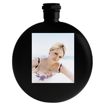 Hilary Duff Round Flask