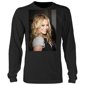 Hilary Duff Men's Heavy Long Sleeve TShirt