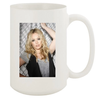 Hilary Duff 15oz White Mug