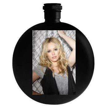 Hilary Duff Round Flask