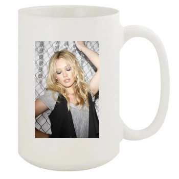 Hilary Duff 15oz White Mug