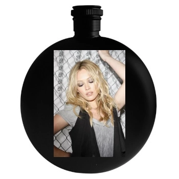 Hilary Duff Round Flask