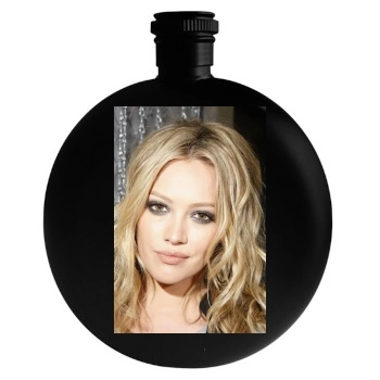 Hilary Duff Round Flask