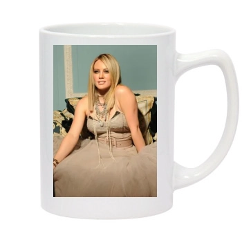 Hilary Duff 14oz White Statesman Mug