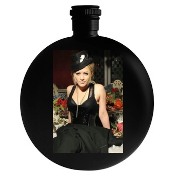 Hilary Duff Round Flask