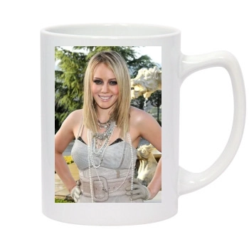 Hilary Duff 14oz White Statesman Mug