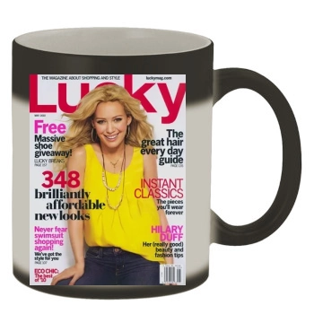 Hilary Duff Color Changing Mug