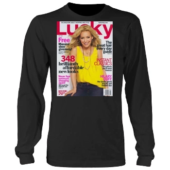 Hilary Duff Men's Heavy Long Sleeve TShirt