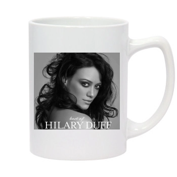 Hilary Duff 14oz White Statesman Mug