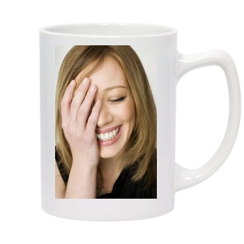 Hilary Duff 14oz White Statesman Mug