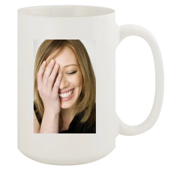 Hilary Duff 15oz White Mug