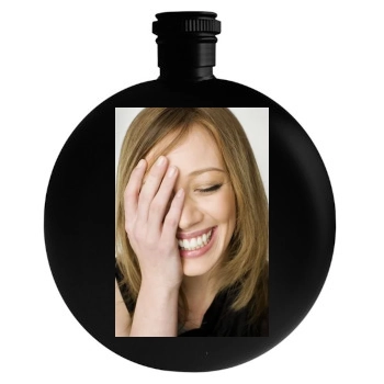 Hilary Duff Round Flask