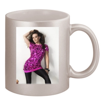 Hilary Duff 11oz Metallic Silver Mug